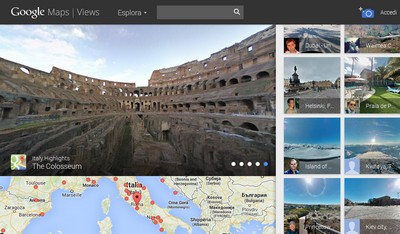 Google Views, il Colosseo