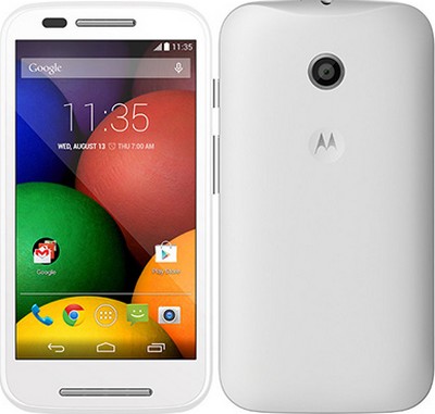 Motorola Moto E nella colorazione white